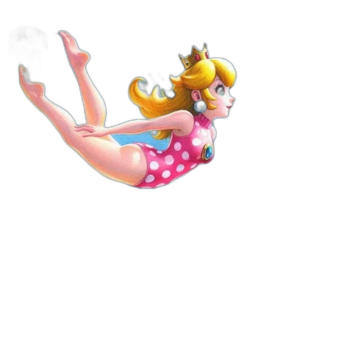 dress, crown, staff, weapon transparent PNG cut-out