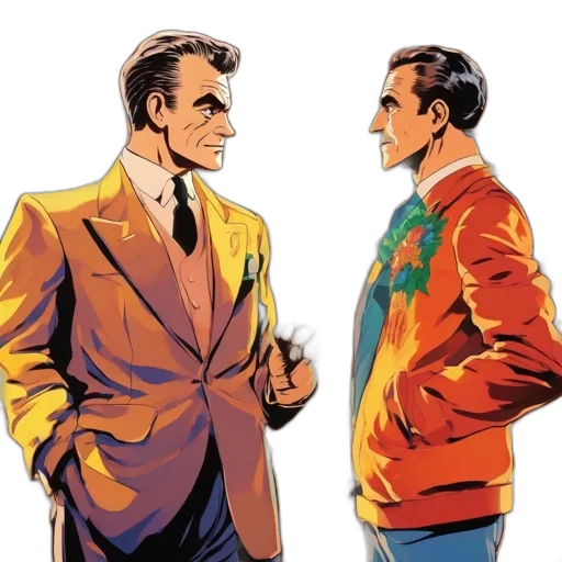 jacket, comic book art, concept art, cartoon transparent PNG cut-out