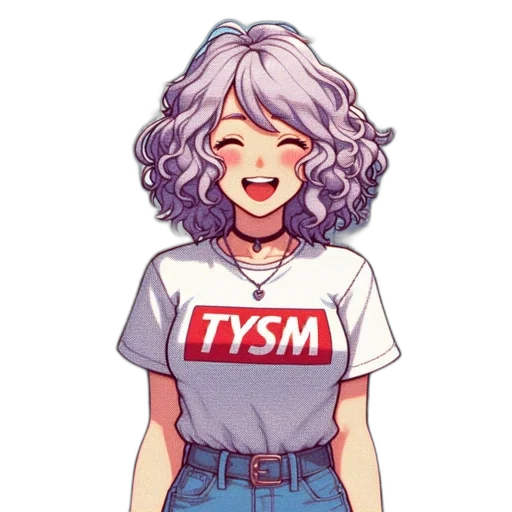 hair, dress, staff, face transparent PNG cut-out