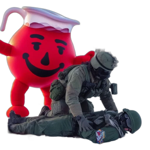 weapon, food, mask, robot transparent PNG cut-out