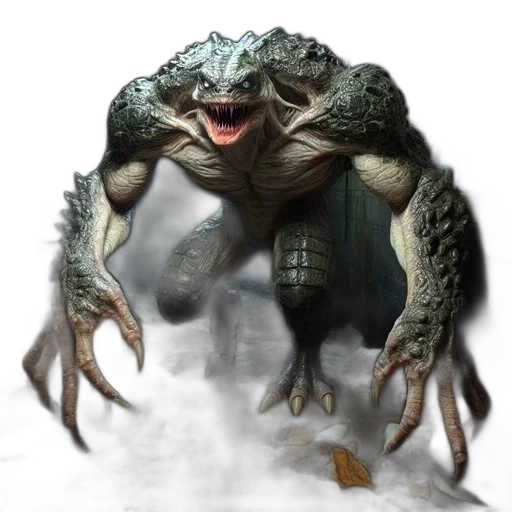 creature, dragon, animal, face transparent PNG cut-out