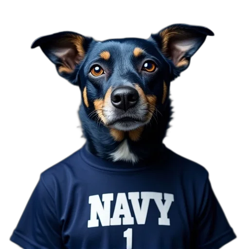 animal, staff, blue, dog transparent PNG cut-out