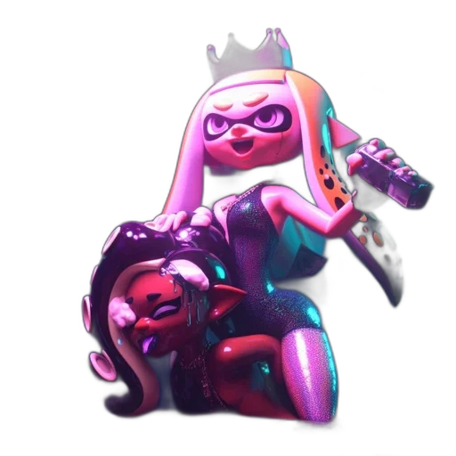 crown, weapon, creature, robot transparent PNG cut-out