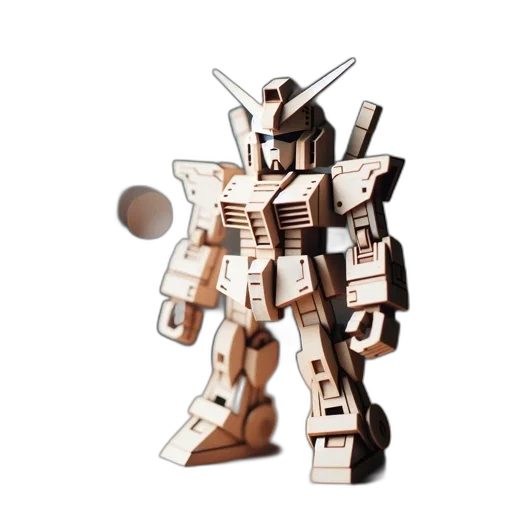 robot, weapon, 3d render, concept art transparent PNG cut-out