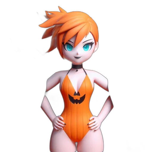 dress, robot, 3d render, concept art transparent PNG cut-out