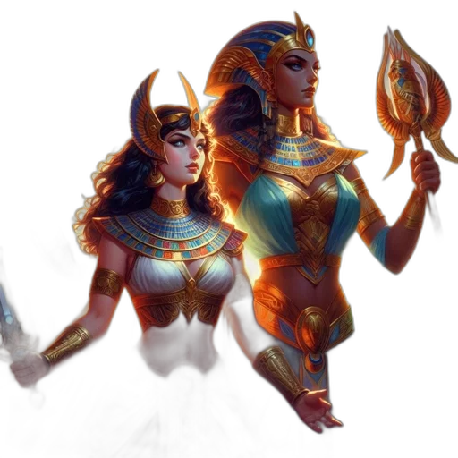 concept art, fantasy art, comic book art, pixel art transparent PNG cut-out