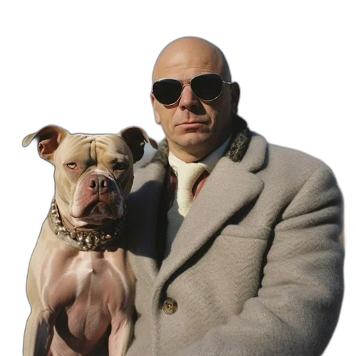 jacket, animal, face, creature transparent PNG cut-out