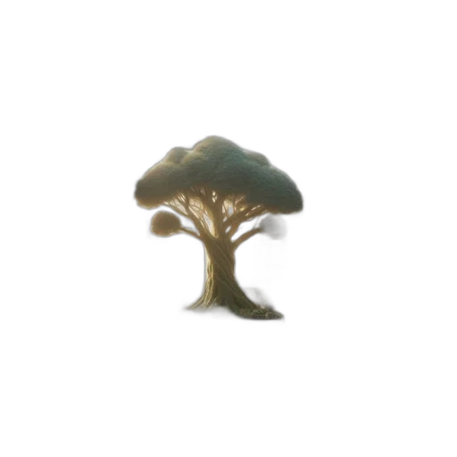 tree, crown, creature, animal transparent PNG cut-out