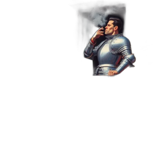 robot, weapon, sword, jacket transparent PNG cut-out