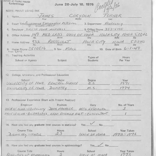 document, june, july, 1976 transparent PNG cut-out