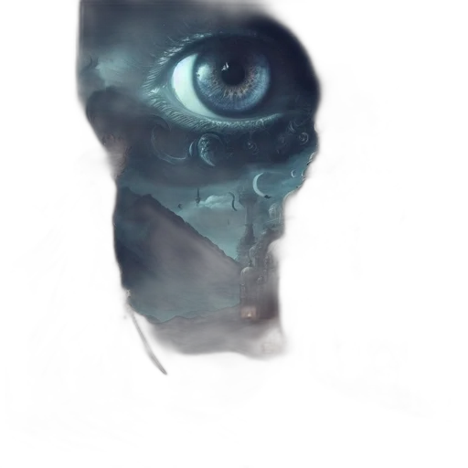 mask, face, robot, creature transparent PNG cut-out