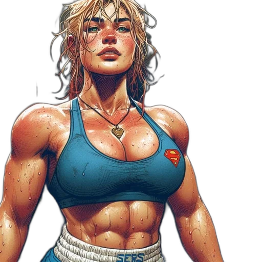 comic book art, concept art, fantasy art, photorealistic transparent PNG cut-out