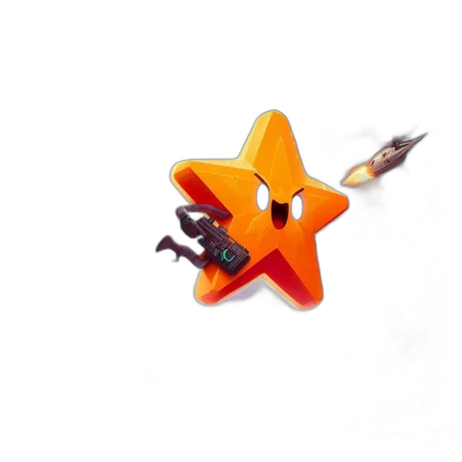 weapon, staff, flower, creature transparent PNG cut-out