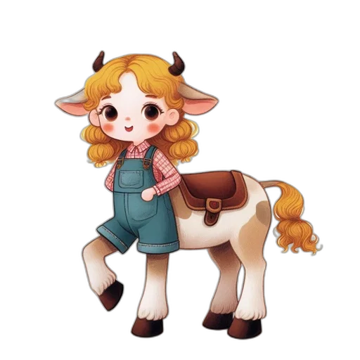 animal, staff, pixel art, concept art transparent PNG cut-out