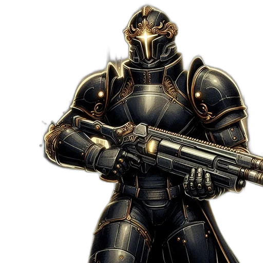 weapon, concept art, 3d render, comic book art transparent PNG cut-out