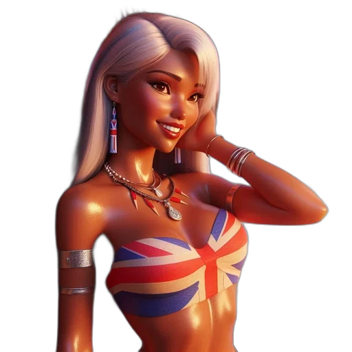 cartoon, concept art, fantasy art, 3d render transparent PNG cut-out