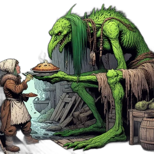 dragon, food, creature, fantasy art transparent PNG cut-out