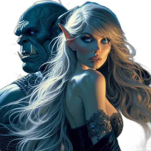 mask, fantasy art, comic book art, concept art transparent PNG cut-out