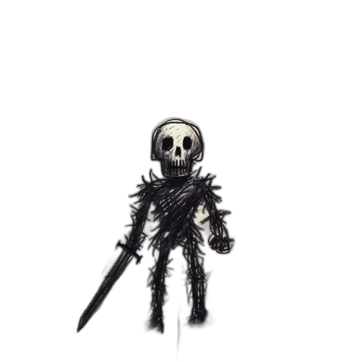sword, weapon, staff, robot transparent PNG cut-out