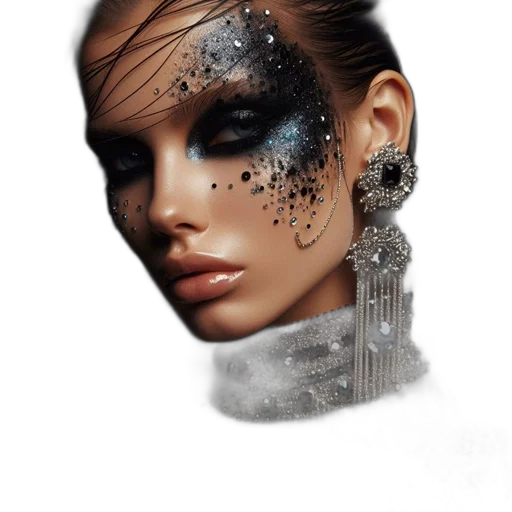 jewelry, face, mask, crown transparent PNG cut-out