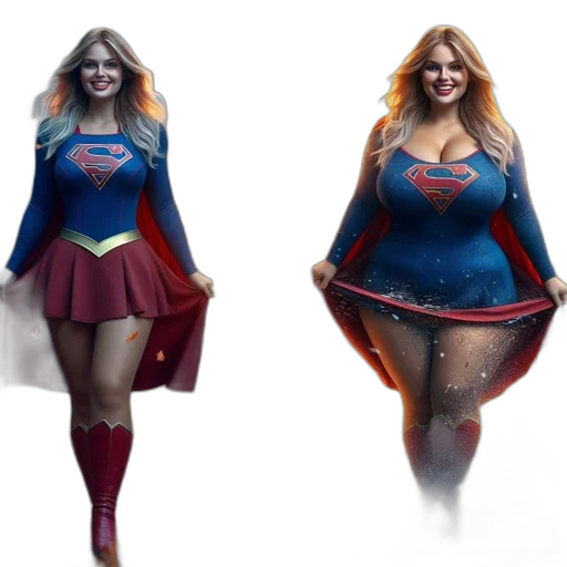 dress, concept art, comic book art, fantasy art transparent PNG cut-out