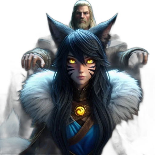 staff, fantasy art, concept art, comic book art transparent PNG cut-out