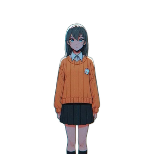 jacket, dress, creature, robot transparent PNG cut-out