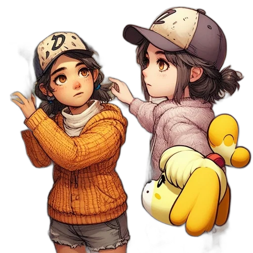 hat, pixel art, concept art, anime transparent PNG cut-out