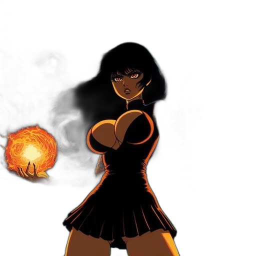 comic book art, concept art, fantasy art, cartoon transparent PNG cut-out