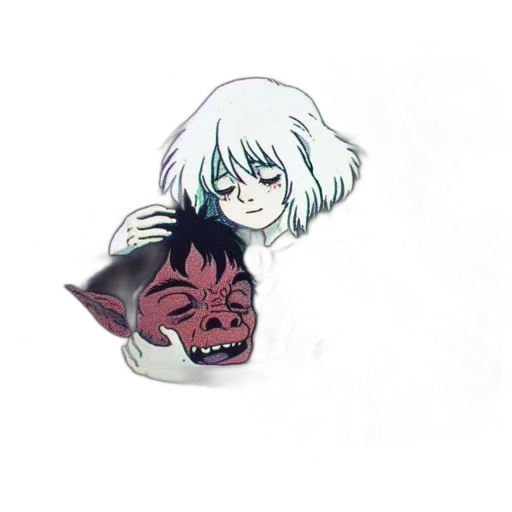 mask, face, creature, staff transparent PNG cut-out