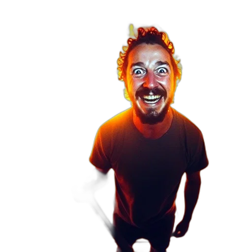 mask, face, staff, creature transparent PNG cut-out