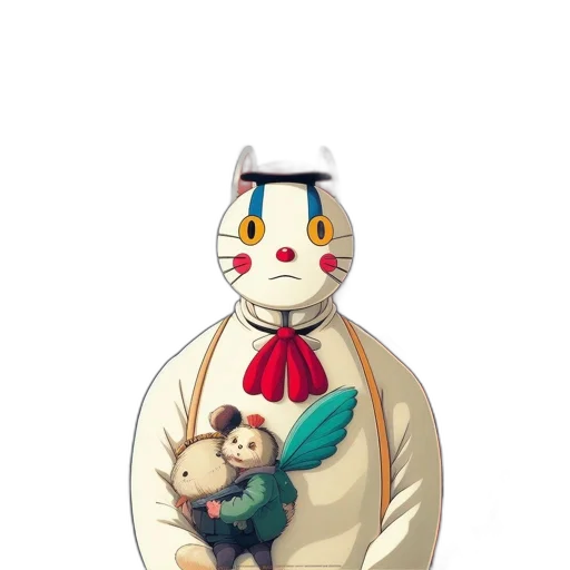 staff, mask, animal, creature transparent PNG cut-out