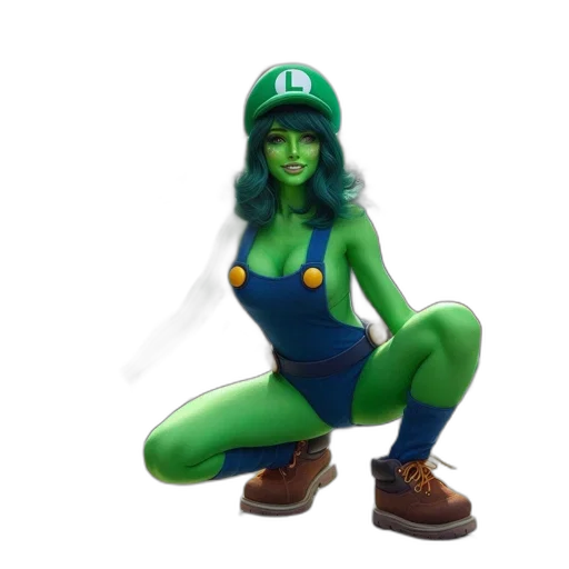 hat, staff, mask, creature transparent PNG cut-out