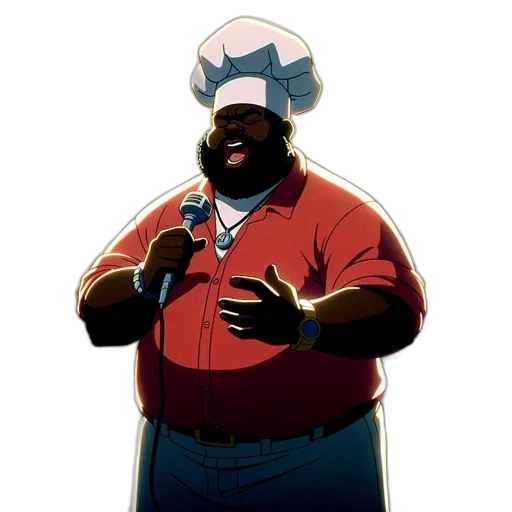 staff, hat, jacket, animal transparent PNG cut-out