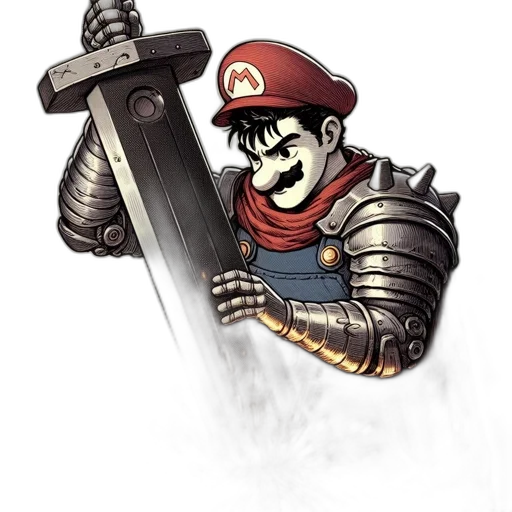 sword, weapon, staff, crown transparent PNG cut-out