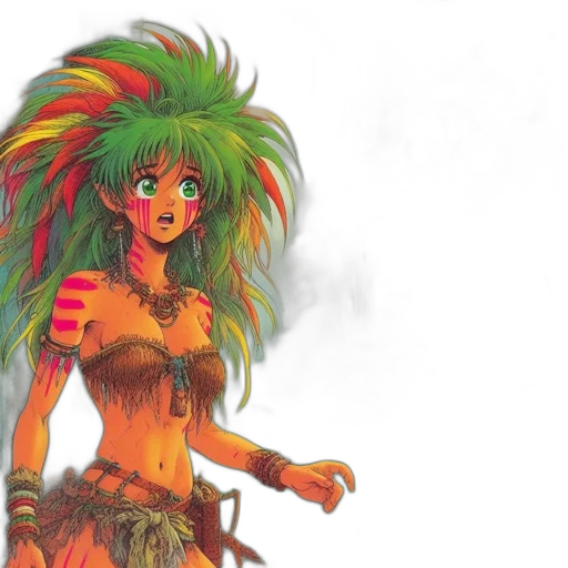 staff, fantasy art, concept art, watercolor transparent PNG cut-out