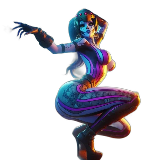 dress, mask, concept art, fantasy art transparent PNG cut-out