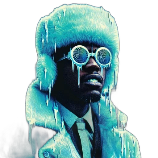 jacket, face, creature, mask transparent PNG cut-out