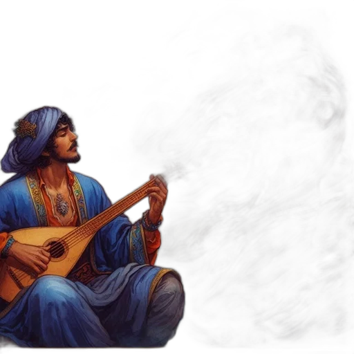 fantasy art, concept art, photorealistic, oil painting transparent PNG cut-out