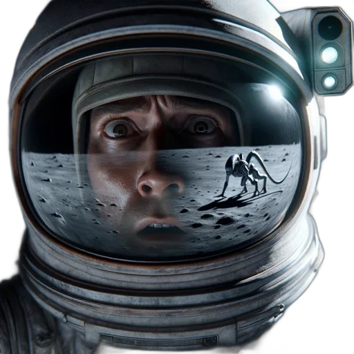 face, mask, robot, creature transparent PNG cut-out