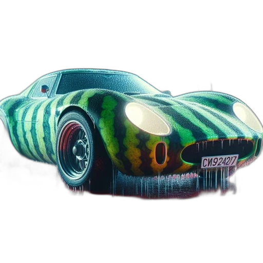 car, 3d render, concept art, photorealistic transparent PNG cut-out