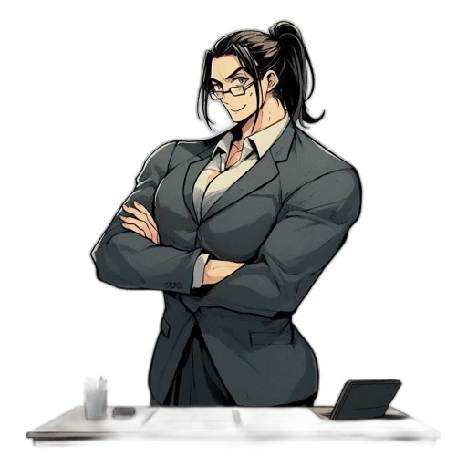 staff, jacket, concept art, cartoon transparent PNG cut-out