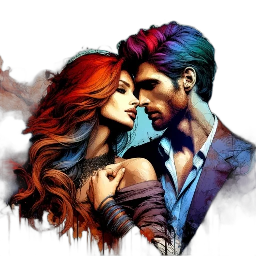 comic book art, fantasy art, photorealistic, concept art transparent PNG cut-out