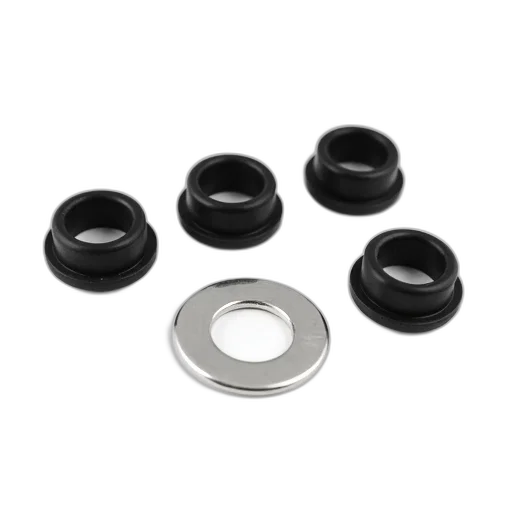 jewelry, set, four, black transparent PNG cut-out