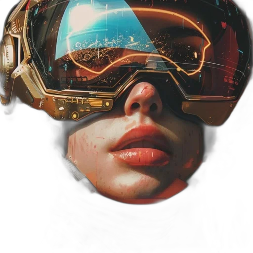 mask, face, robot, hat transparent PNG cut-out