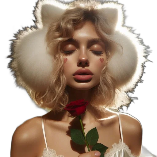 mask, face, crown, flower transparent PNG cut-out