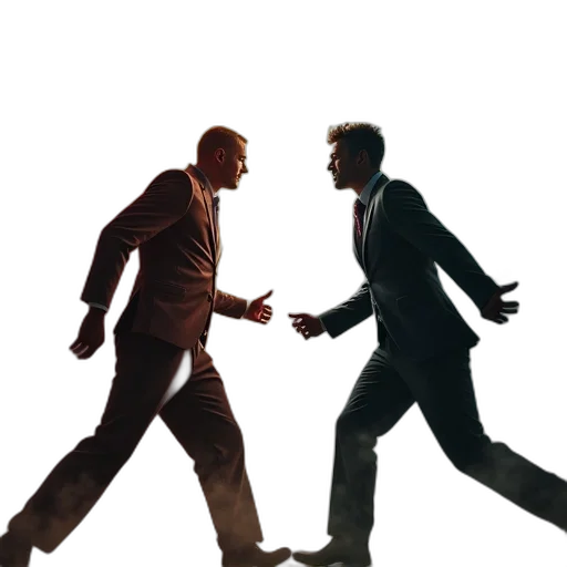 staff, concept art, 3d render, city street transparent PNG cut-out
