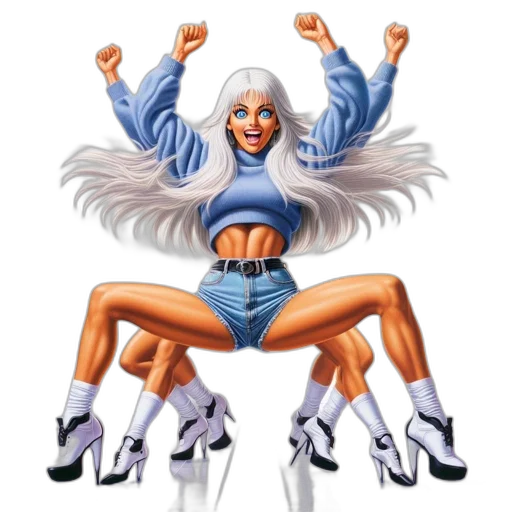 concept art, pixel art, comic book art, animated transparent PNG cut-out