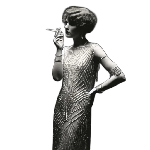 dress, jewelry, staff, concept art transparent PNG cut-out