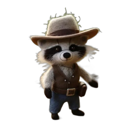 hat, staff, animal, jacket transparent PNG cut-out